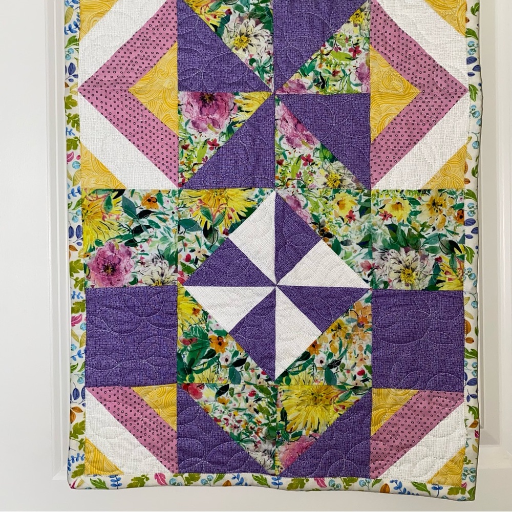 Cheery Hand Made Table Runner - Picture 3 of 12